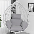 Gray / Cushion cover (without cotton core)