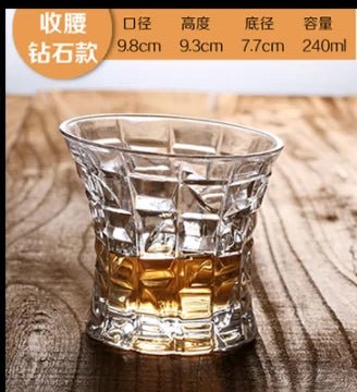 Whiskey Glass Crystal Cup - Lamarshop1