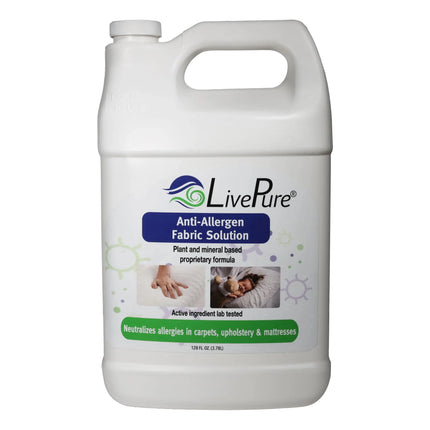 LivePure Anti - Allergen 128 OZ Fabric Spray for Household Surfaces - Lamarshop1