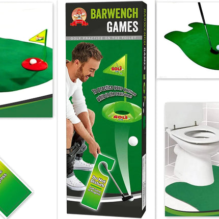 Toilet Golf Game - Lamarshop1
