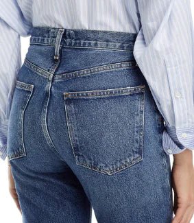 Women's Casual Fit Straight-Leg Wide-Leg Jeans
