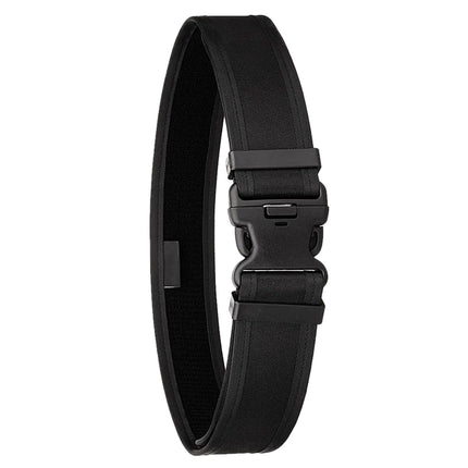 CamGo Adjustable Tactical Belt - Mens Quick Release Military Nylon Belt with Heavy Duty Buckle (Black) - Lamarshop1