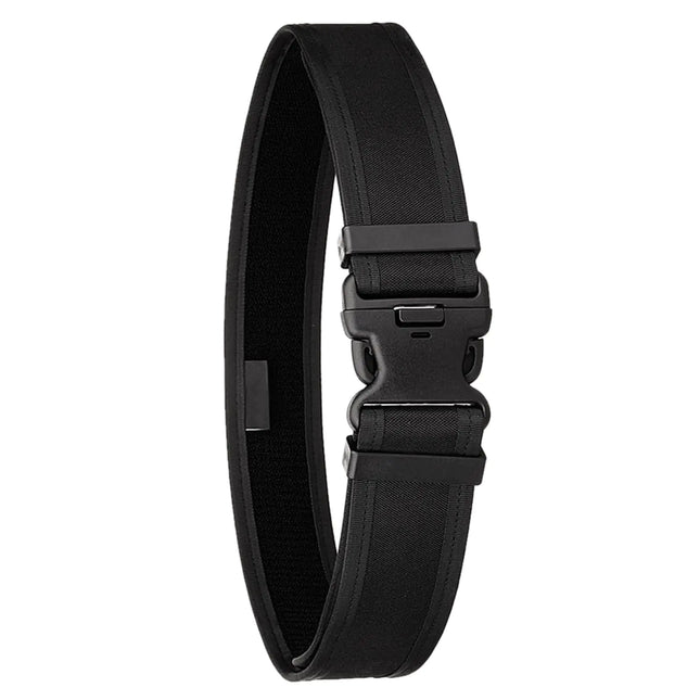 CamGo Adjustable Tactical Belt - Mens Quick Release Military Nylon Belt with Heavy Duty Buckle (Black) - Lamarshop1