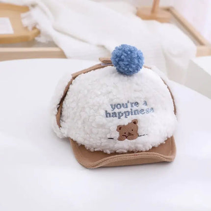 Children's Cashmere Baseball Caps for Boys