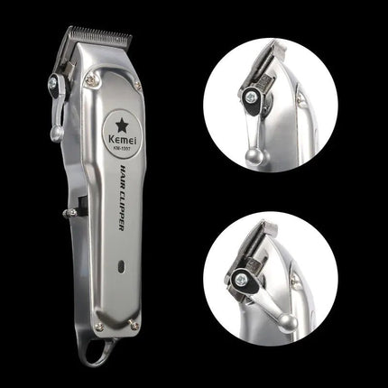 Kemei Rechargeable Electric Hair Clipper for Men