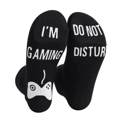 Men's Socks Pure Cotton Socks Socks Letter Printing Dispensing Tube Socks - Lamarshop1