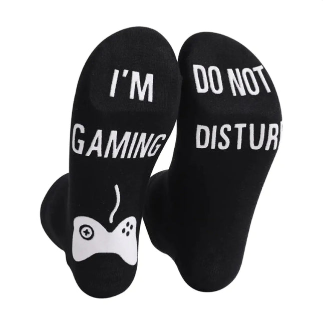 Men's Socks Pure Cotton Socks Socks Letter Printing Dispensing Tube Socks - Lamarshop1