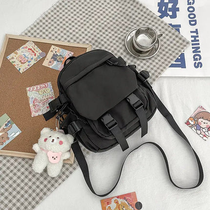 Nylon Oxford Fabric Versatile Literature Backpack - Lamarshop1