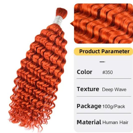 Deep Wave Women's Hair Extension Hair Bulk