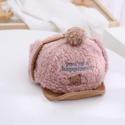 Children's Cashmere Baseball Caps for Boys