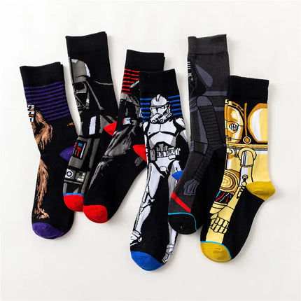 Star Wars Themed Socks, Long Socks - Lamarshop1