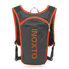 Dark Grey with Orange