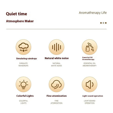 Landscape Aroma Raindrop Humidifier Diffuser - Lamarshop1