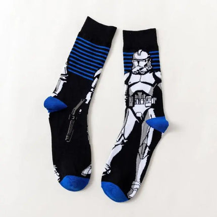 Star Wars Themed Socks, Long Socks - Lamarshop1