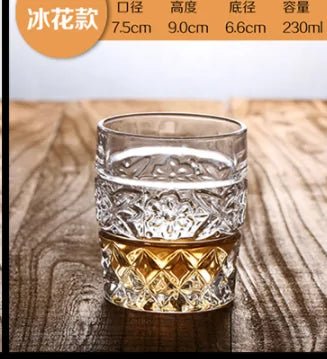 Whiskey Glass Crystal Cup - Lamarshop1