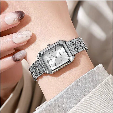 Women's Square Steel Strap Watch - Lamarshop1