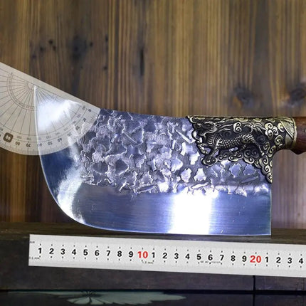 Household Bone Chopping Hand - forged Kitchen Knife Dual - use Knife Ghost Hand Made Chef Knives - Lamarshop1