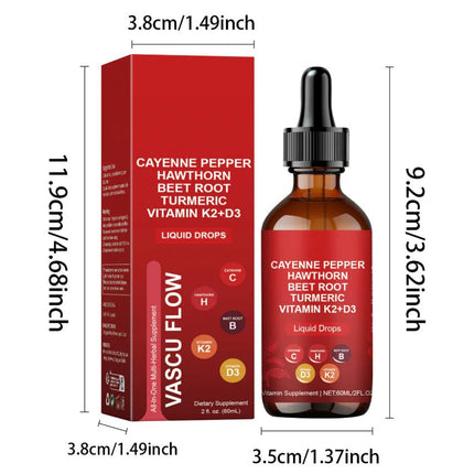 "Pepper vitality body care drops for wellness and energy support"