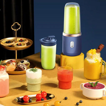 Portable Electric Juicer 400ml Lemon Orange Fruit Squeezer Multifunction Mixer Fruit Smoothie Blender Household Appliances - Lamarshop1