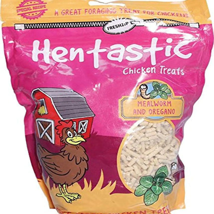 Unipet Usa 084113 Hentastic Mealworm & Oregano Chicken Treats 16 Oz 1Piece