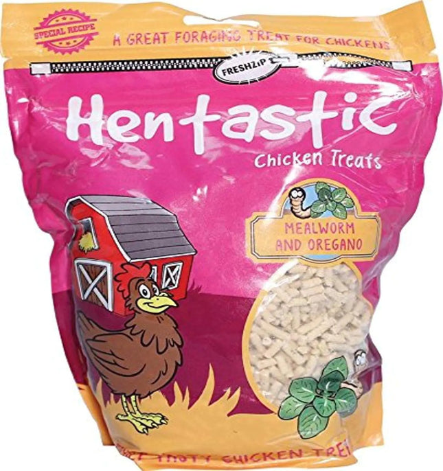 Unipet Usa 084113 Hentastic Mealworm & Oregano Chicken Treats 16 Oz 1Piece