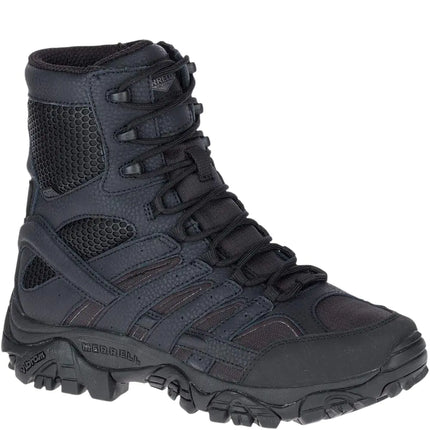 Merrell Mens Jungle Moc Leather Slip Resistant Military and Tactical Boot Black 11.5 Wide - Lamarshop1