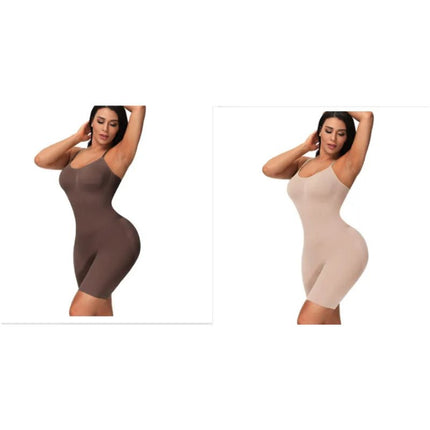 Women's Seamless Body Shaping Bodysuit Thin Elastic Body Shaping Bodysuit Wholesale Tight Tummy Tummy - Lamarshop1