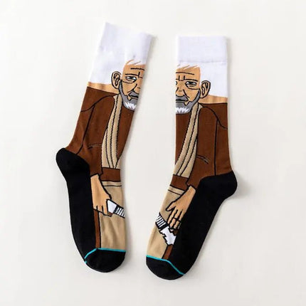 Star Wars Themed Socks, Long Socks - Lamarshop1