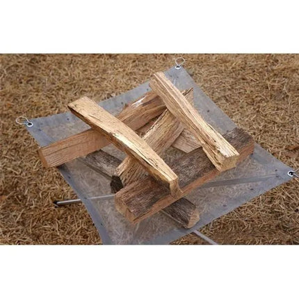 Outdoor Fire Pit and BBQ Grill