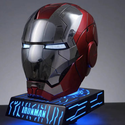 Iron Man MK5 Helmet 1:1 Wearable Voice-Controlled