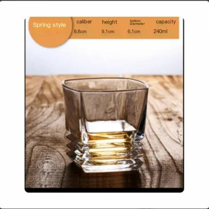 Whiskey Glass Crystal Cup - Lamarshop1