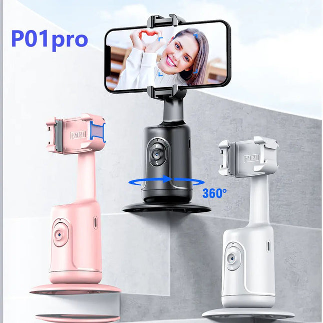 P01 PRO Gimbal Stabilizer with 360° Face Tracking - Lamarshop1