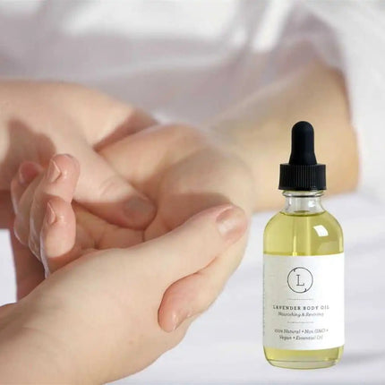 Lavender Body Oil, Natural Moisturizing Body Oil - Lamarshop1