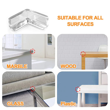 Baby Safety Silicone Table Corner Protectors - Lamarshop1
