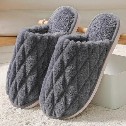 Men's Warm Waterproof Plush Slippers - Lamarshop1