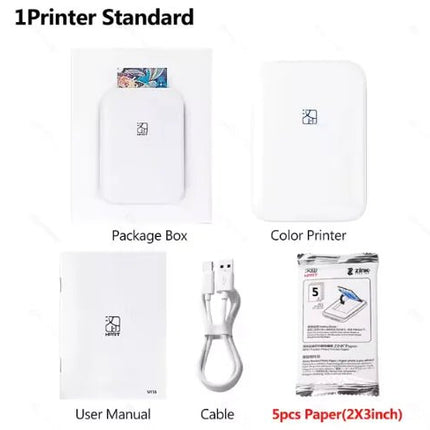 Color Snap Portable Printer - Lamarshop1