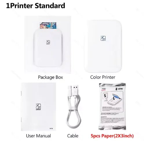 Color Snap Portable Printer - Lamarshop1