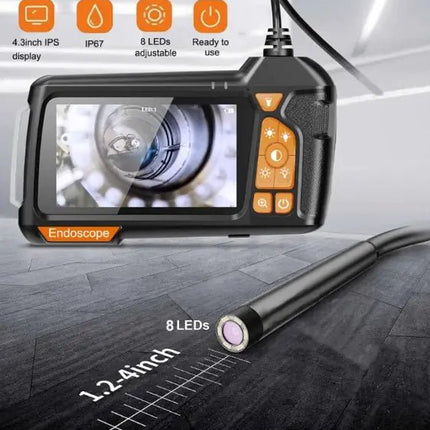 Handheld Single Lens With Screen Endoscope - Lamarshop1