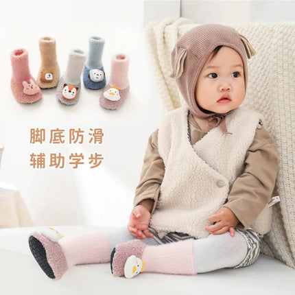 Thick Baby Socks Cartoon Floor Socks for Toddlers