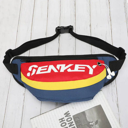 Custom Logo Oxford Cloth Waist Bag for Men - Lamarshop1