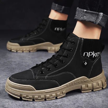 Men's Fashion High Top Martin Boots - New Style - Lamarshop1