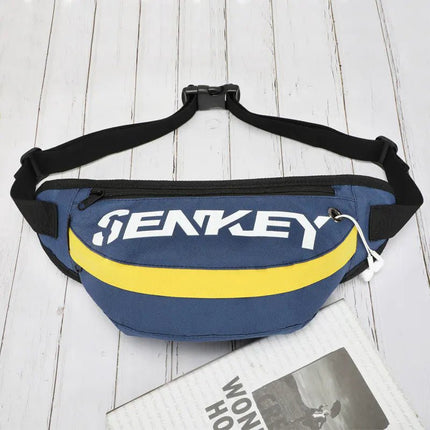 Custom Logo Oxford Cloth Waist Bag for Men - Lamarshop1