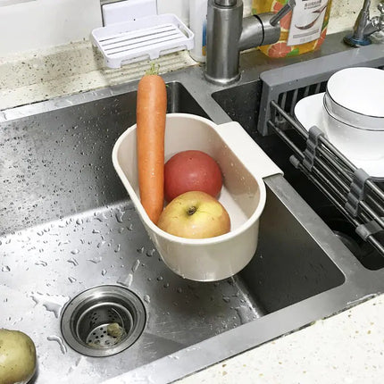 Suction Cup Kitchen Sink Storage Rack with Drain Basket - Lamarshop1