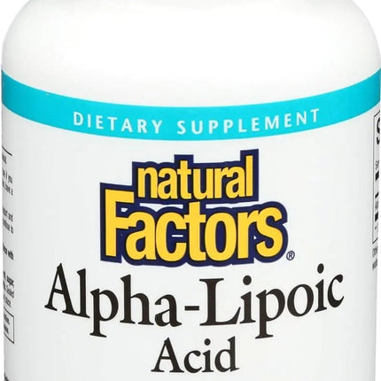 Natural Factors Alpha - lipoic Acid 200mg Capsules 60 - Count - Lamarshop1