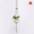 08 cotton rope a beaded iron ring -105