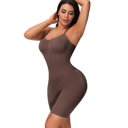 Women's Seamless Body Shaping Bodysuit Thin Elastic Body Shaping Bodysuit Wholesale Tight Tummy Tummy - Lamarshop1