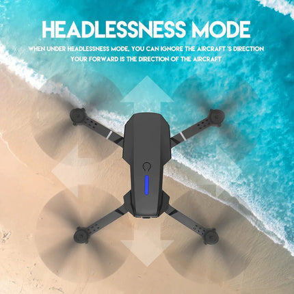 2023 New RC Drone With 4K HD Dual Camera WiFi FPV Foldable Quadcopter +4 Battery - Lamarshop1