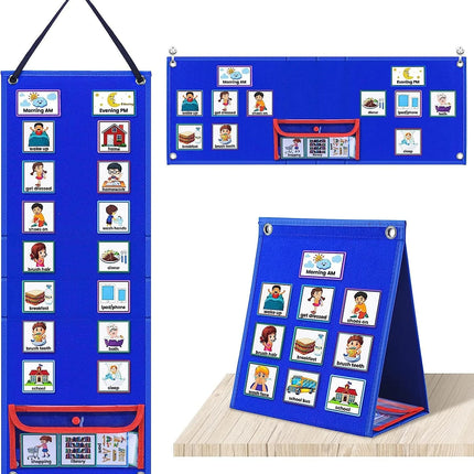 Children's Visual Schedule Chart - Lamarshop1