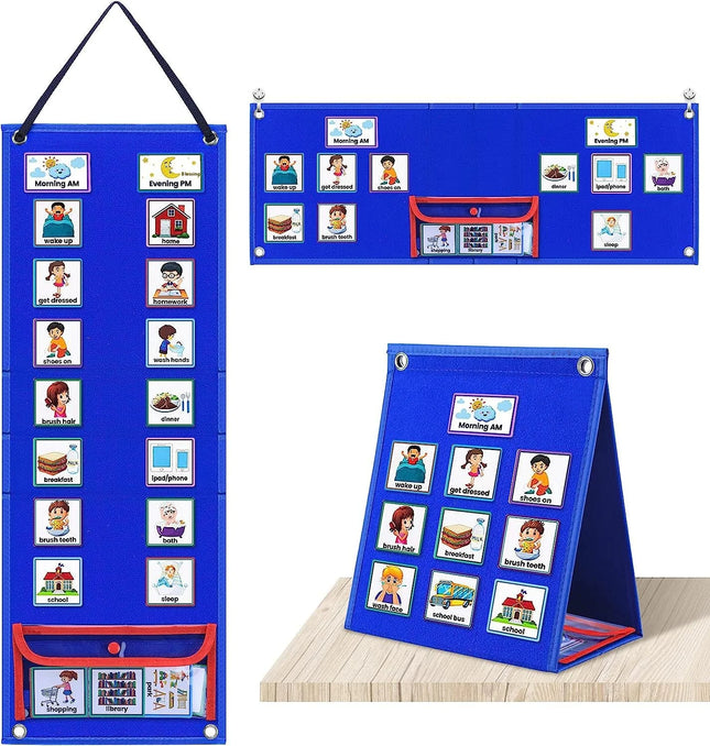 Children's Visual Schedule Chart - Lamarshop1