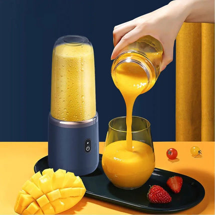 Portable Electric Juicer 400ml Lemon Orange Fruit Squeezer Multifunction Mixer Fruit Smoothie Blender Household Appliances - Lamarshop1